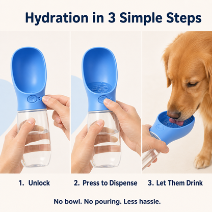OLVESSA GoSip™ Dog Water Bottle