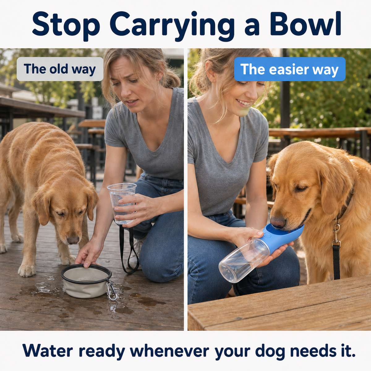 OLVESSA GoSip™ Dog Water Bottle